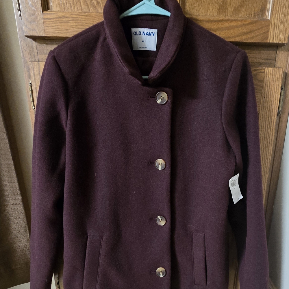 Old Navy Women's Burgundy Jacket